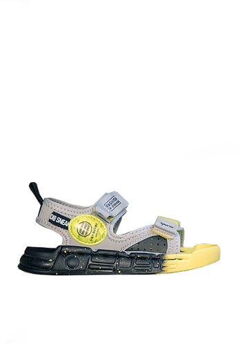Twenty Eight Shoes yellow VANSA Fashion Color block Sandals  VSK-S8576 4A734KSABBA05EGS_1