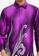 Gene Martino purple Men's Batik Shirt 8AD91AA7A21982GS_3
