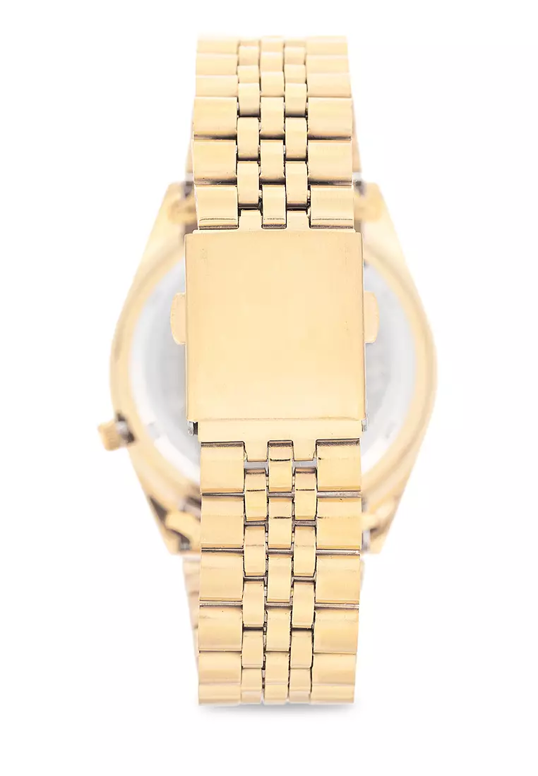 Analog Watch 20122567-Gld-Gold Dial