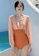 Its Me orange Elegant Lace One Piece Bikini Swimsuit 26C8EUSD203835GS_6