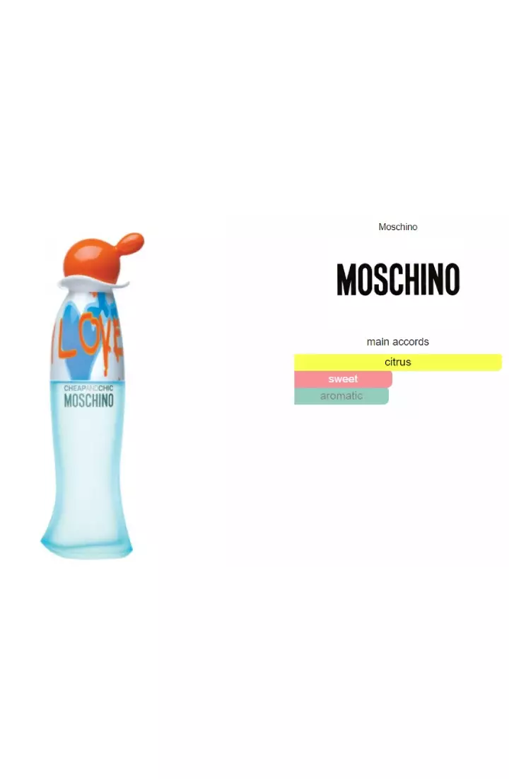 Moschino I Love Love Woman - 100 ML (Parfum Wanita)