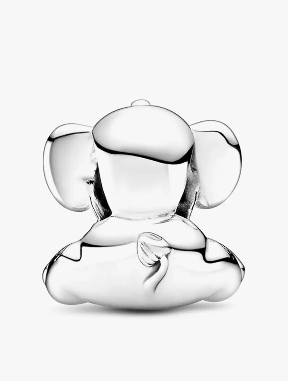 Elephant sterling silver charm