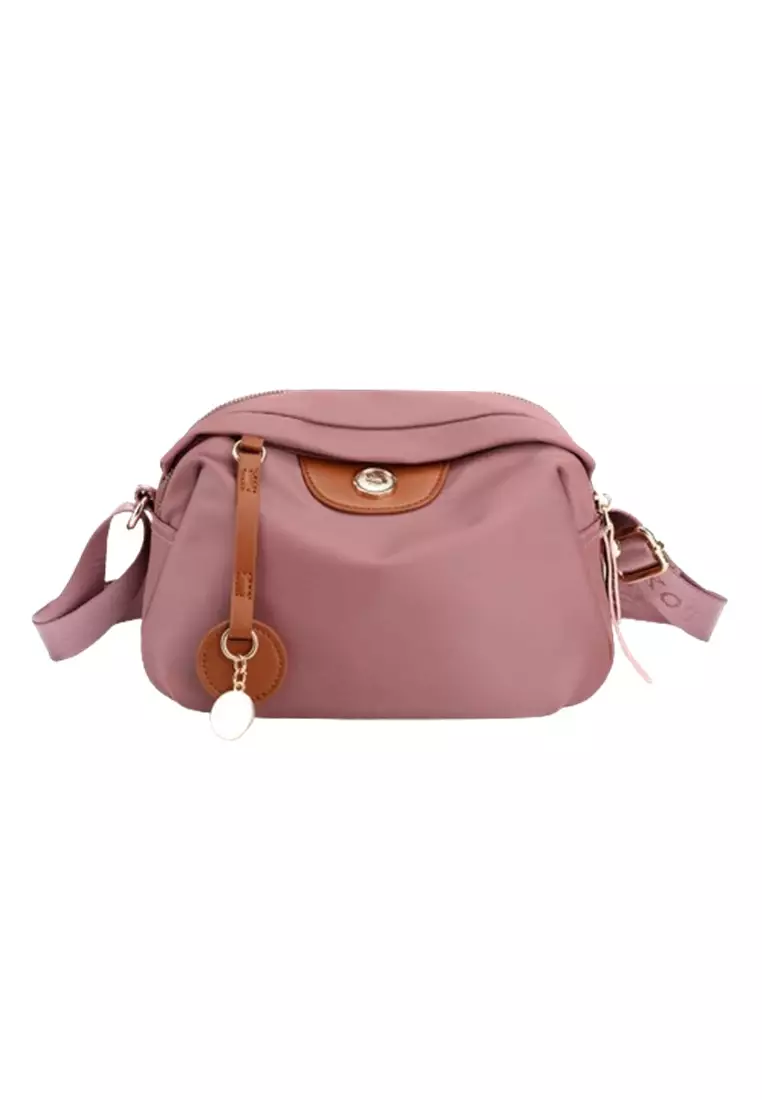 Tas Selempang Sling Bag Wanita Shoulder Bag Wanita BAEOS ORIGINAL - Orchid Purple