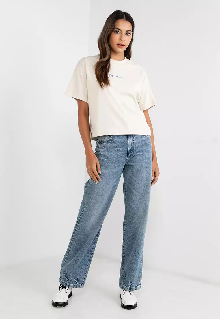 Buy Calvin Klein Relaxed Twirl Tee - Calvin Klein Jeans 2024 Online ...
