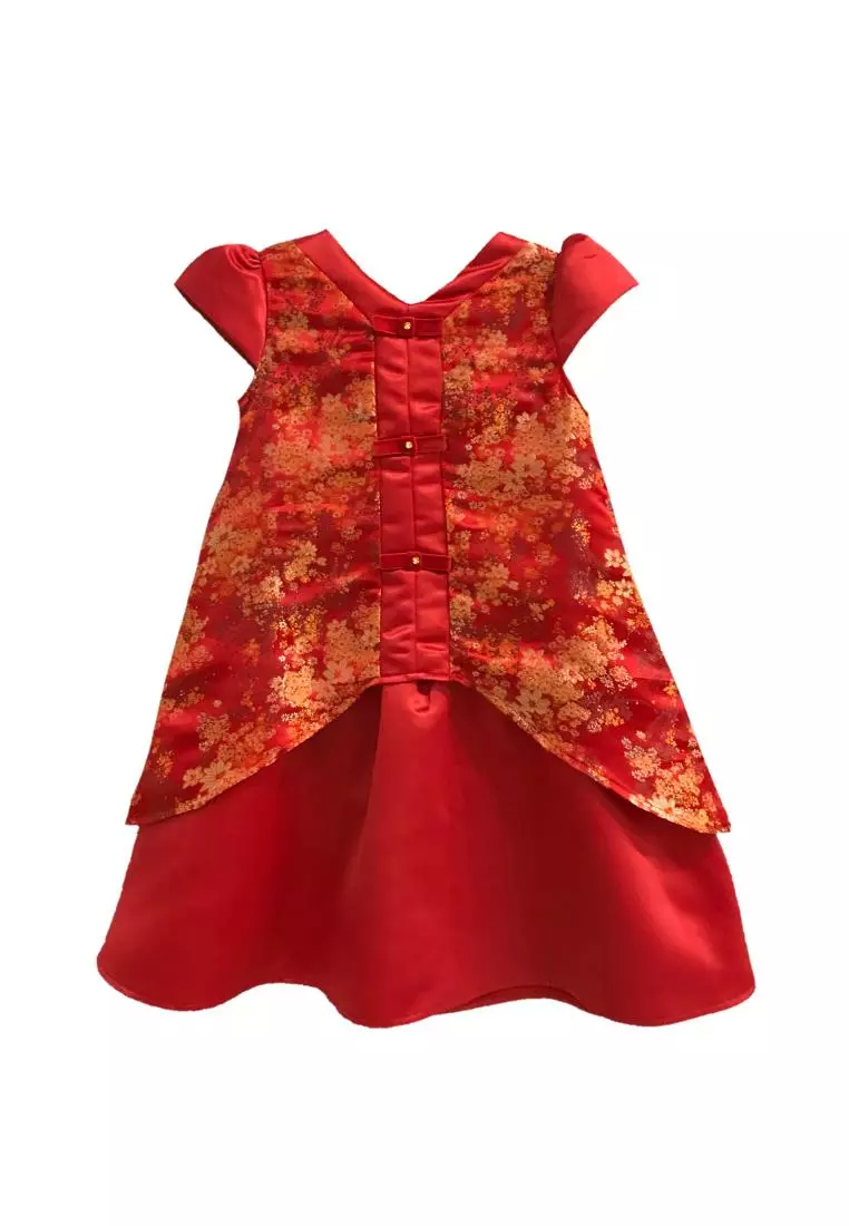 Princessa Flami Dress Muslim Detail Bordir Floral main image 1
