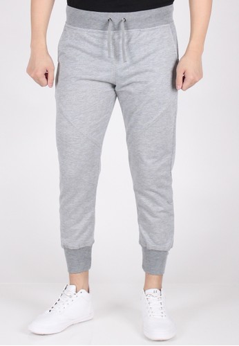Terry Comfort Jogger Pants - Grey