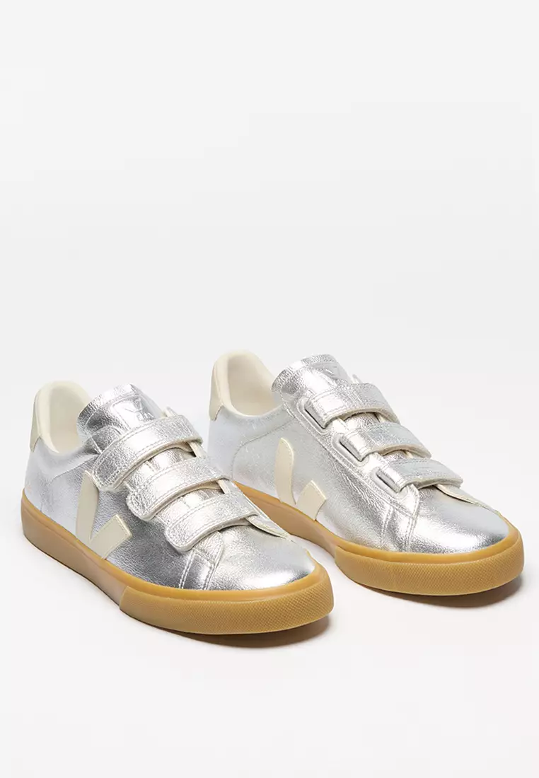 Recife Logo Chromefree Leather Sneakers