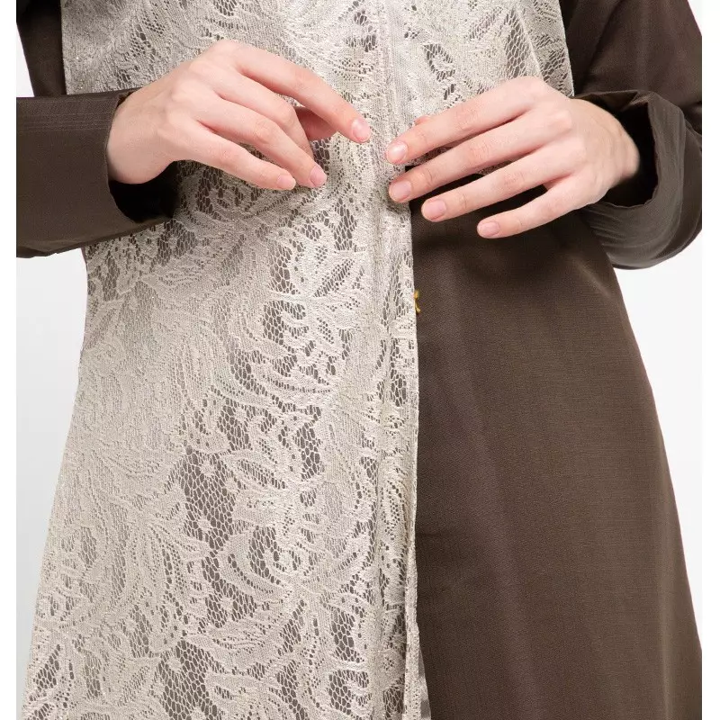 Sania Maxi Dress In Beige