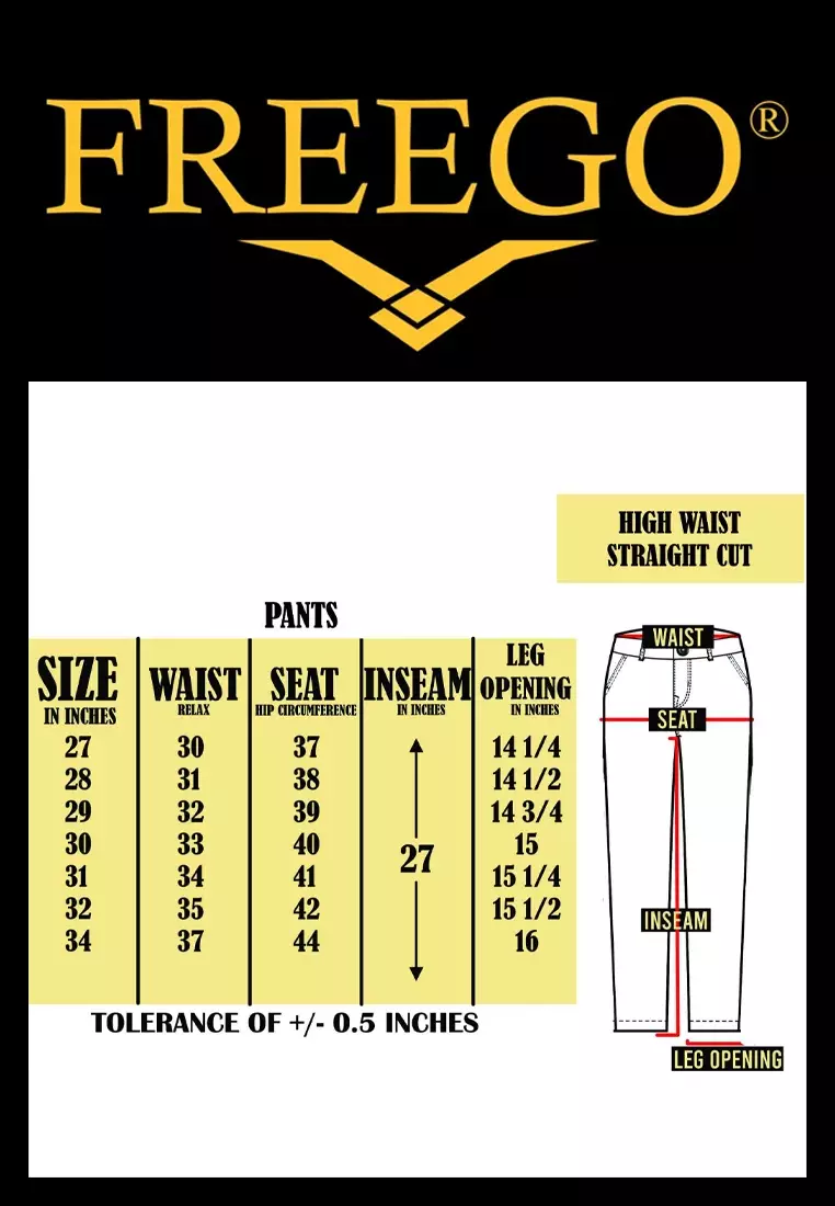 Colored Hw Comfort Straight Cut