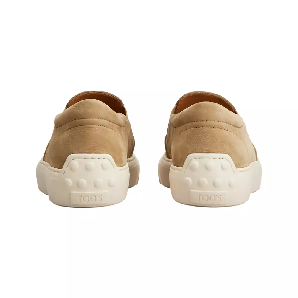 [4.4PRIL KEJUTAN HARGA] Slip-On Nubuck Leather Yellow Beige