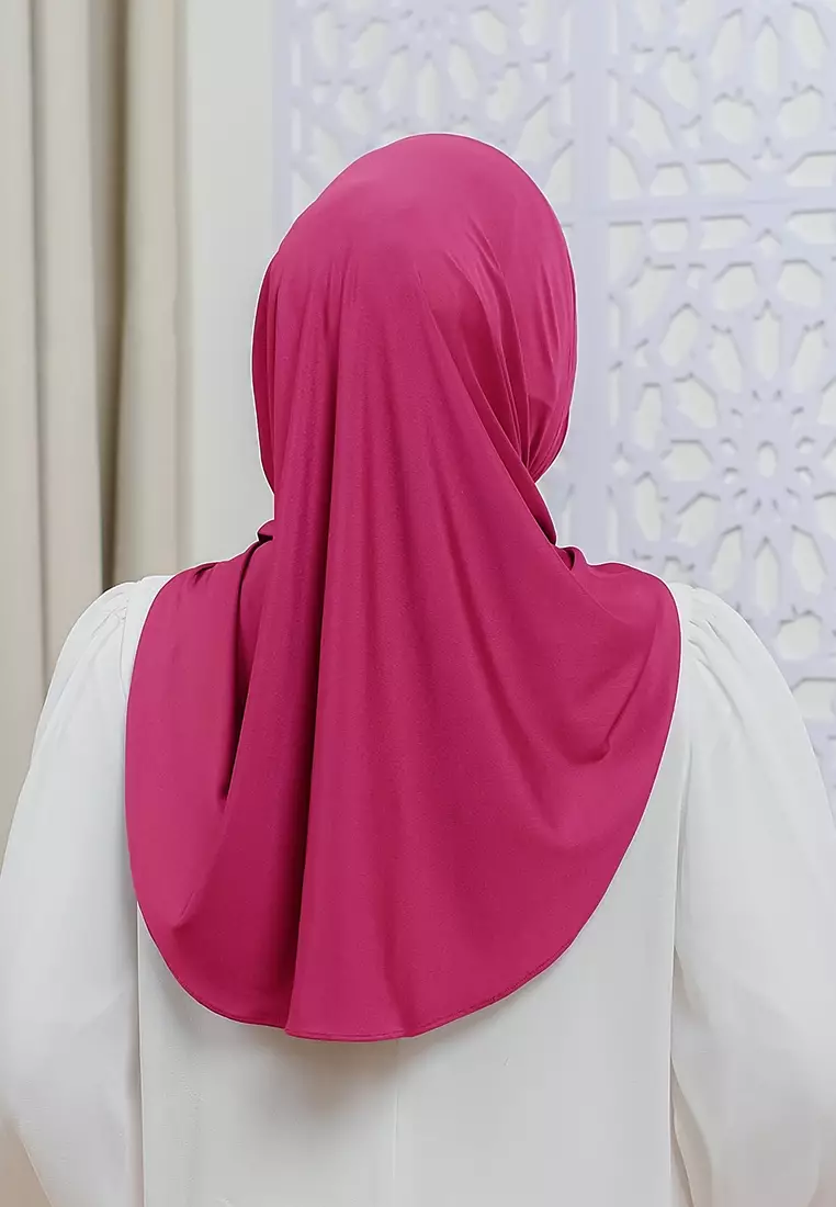 HIJAB INSTAN LUNA - HOT PINK