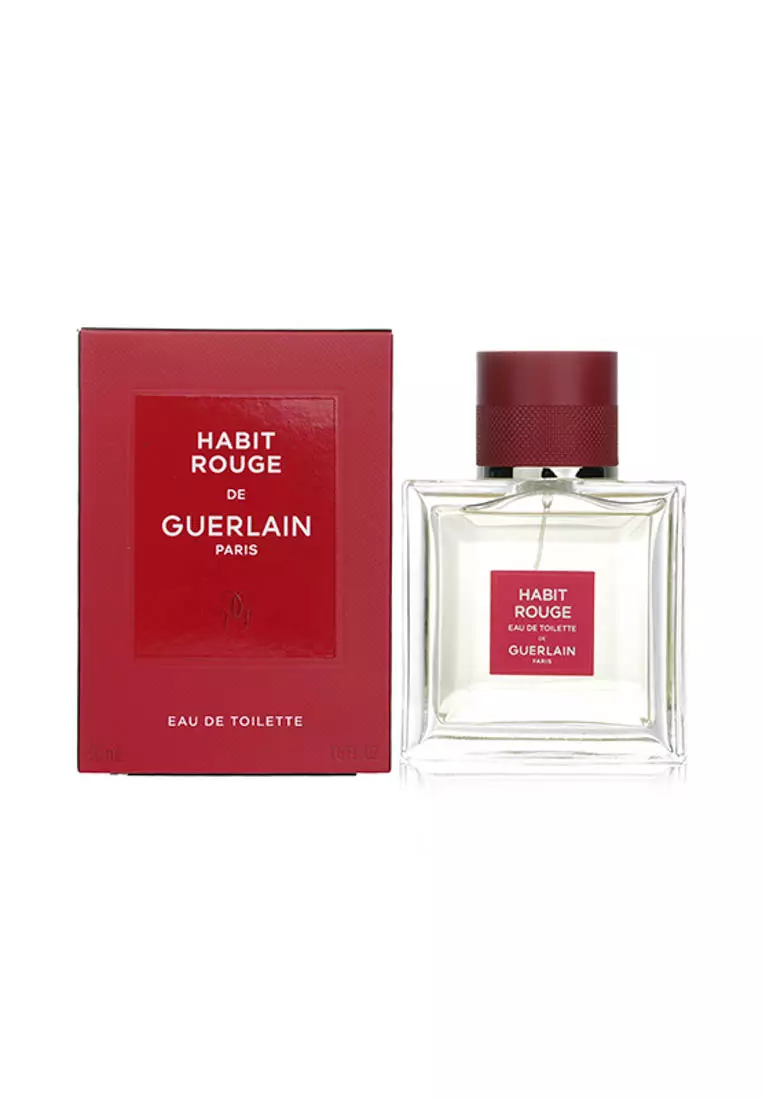 GUERLAIN - Habit Rouge Eau De Toilette Spray 50ml/1.6oz