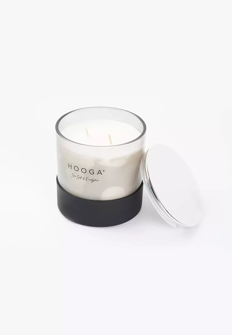 Buy HOOGA Hooga Scented Candle Sea Salt & Eucalyptus 370G Online
