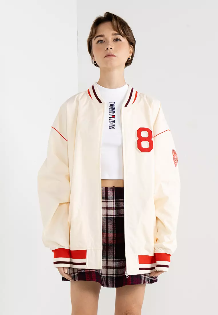 Tommy hilfiger baseball sweater discount