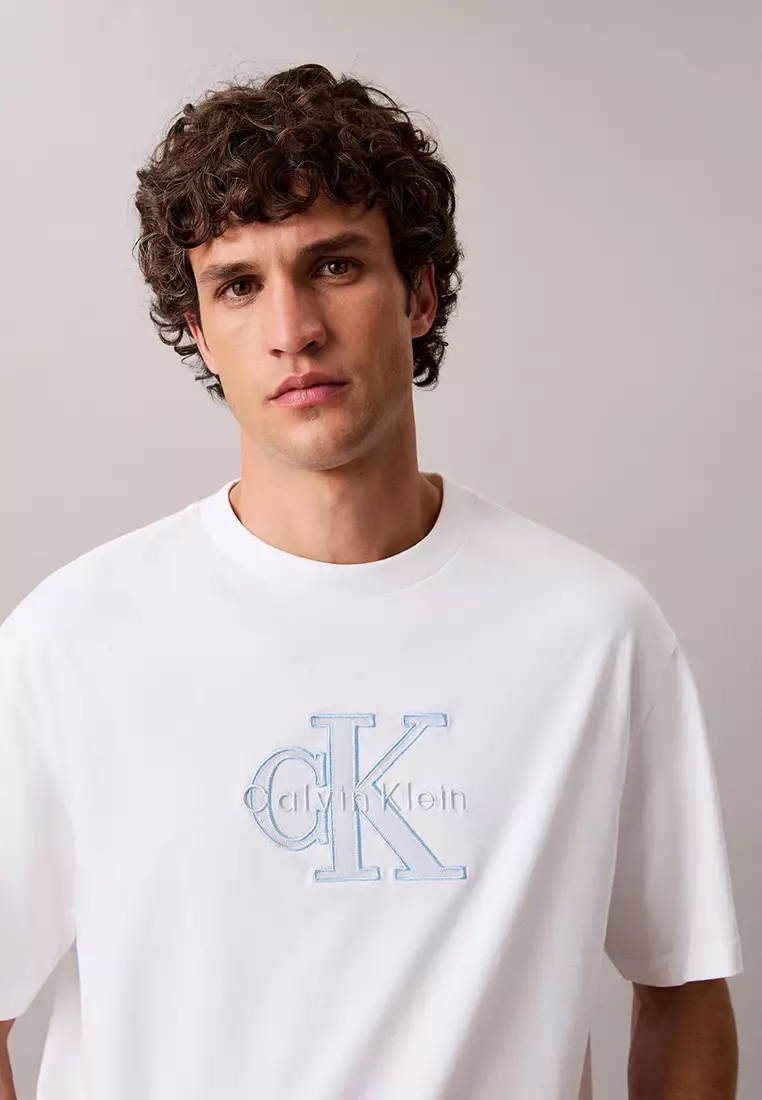 Relaxed Logo Appliqué T-Shirt - Calvin Klein Jeans