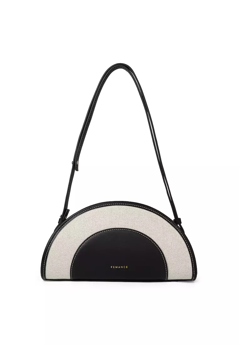 HK Arched Leather handbag