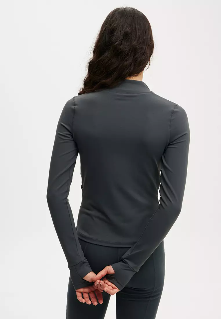 Active Core Zip Through Long Sleeves Jacket