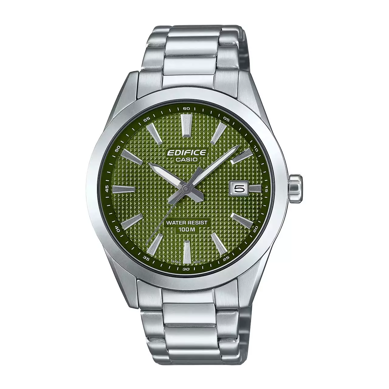 Jual EDIFICE Casio Edifice Jam Tangan Pria - Silver Green - Stainless ...