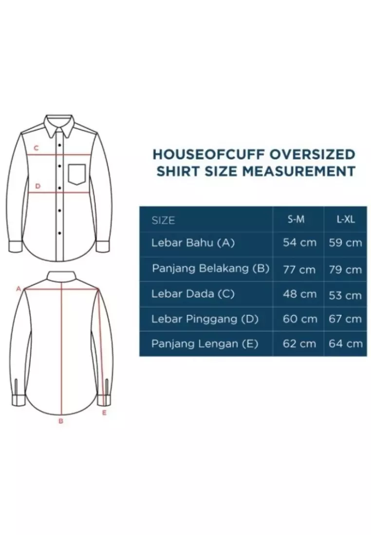 Houseofcuff Kemeja Pria Oversize/Outer Linen Look Unisex Hijau Army