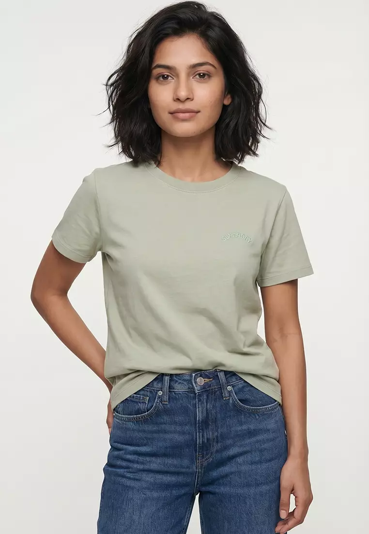 Essential Logo Embroidery Tee