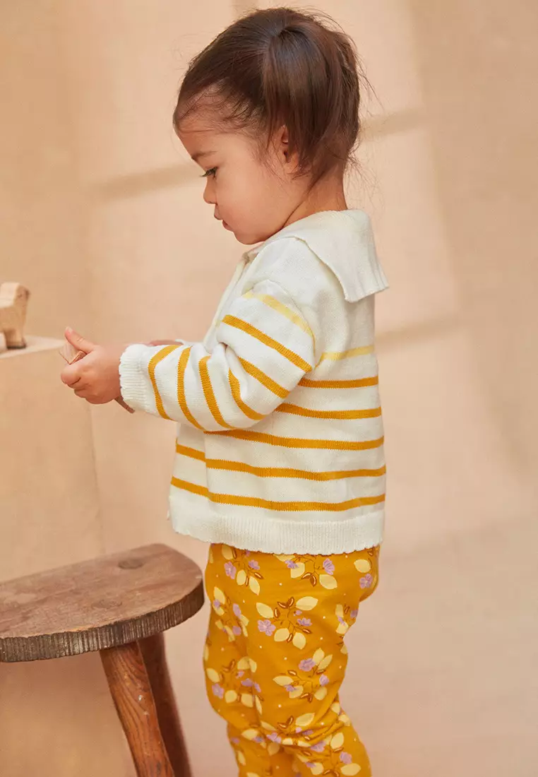 Buy Sergent Major Yellow Printed Leggings 2025 Online ZALORA