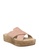 London Rag pink Freida Flatform Sandals 80881SH968529EGS_2