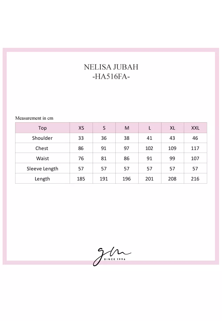 Nelisa Jubah Modern 516