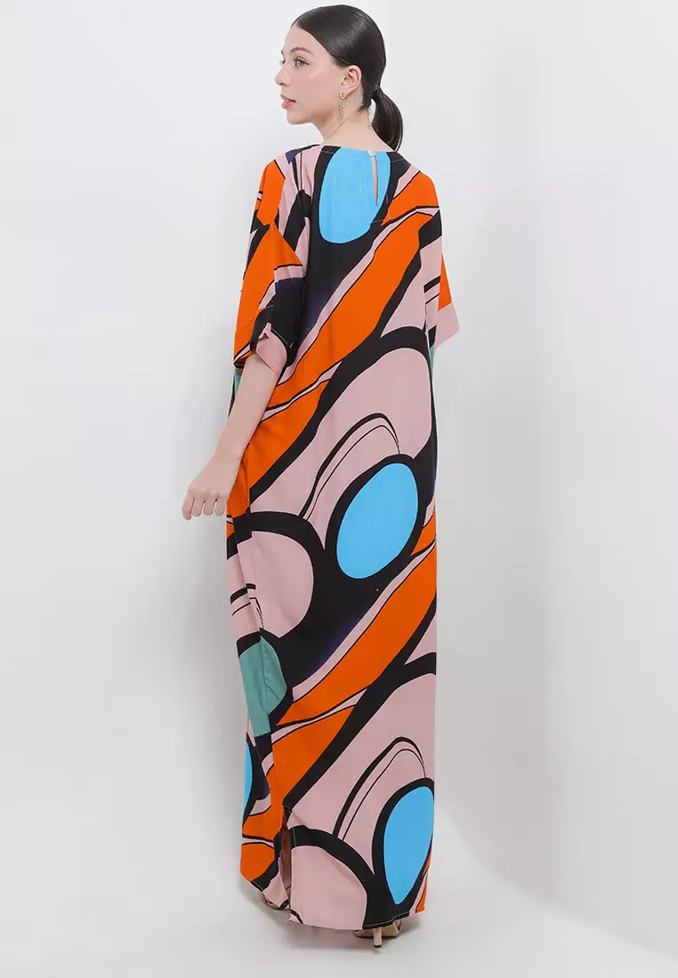 Longdress Thailand Style Motif Abstrak 6