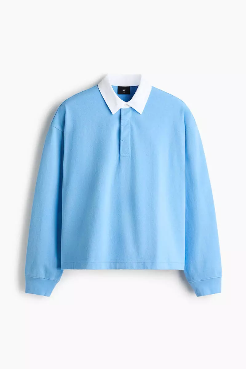 Loose Fit Cotton polo shirt