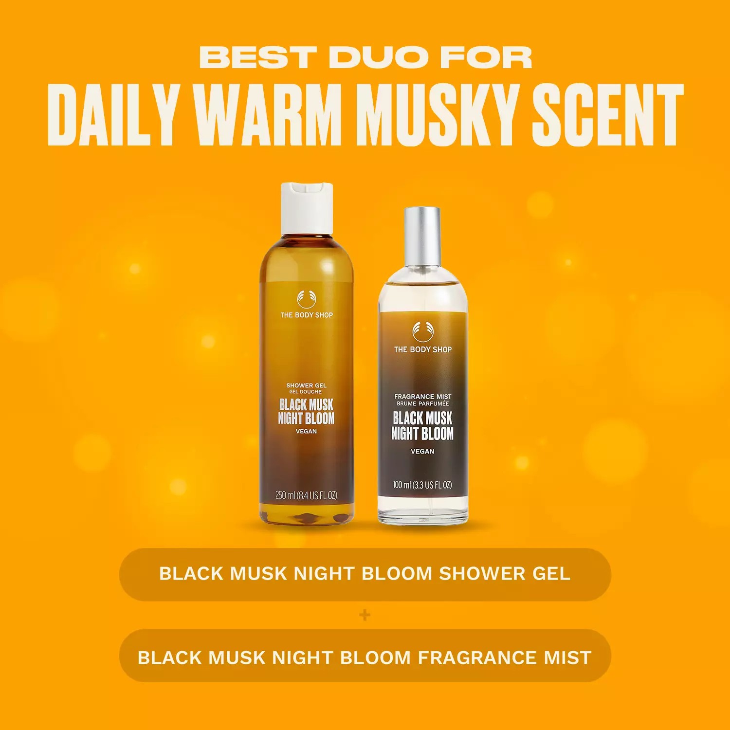 Black Musk Night Bloom Fragrance Mist 100Ml