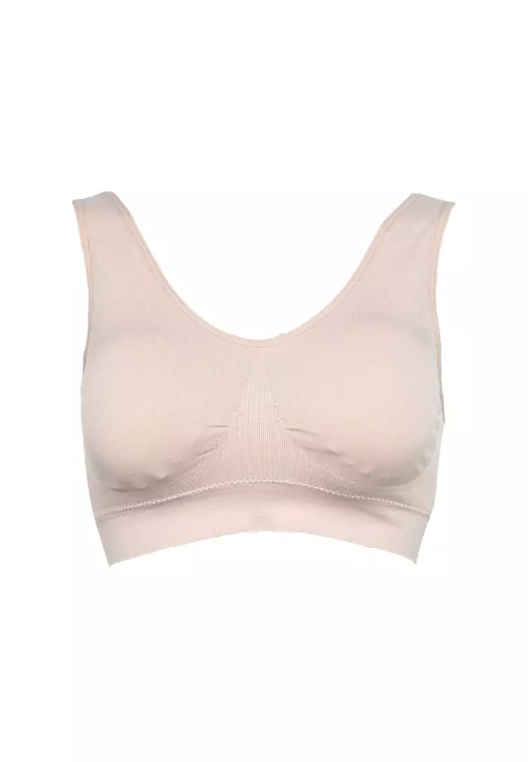 2 In 1 Simply Fidelia Daily Comfort Bra Non Wire Seamless Bra For Women