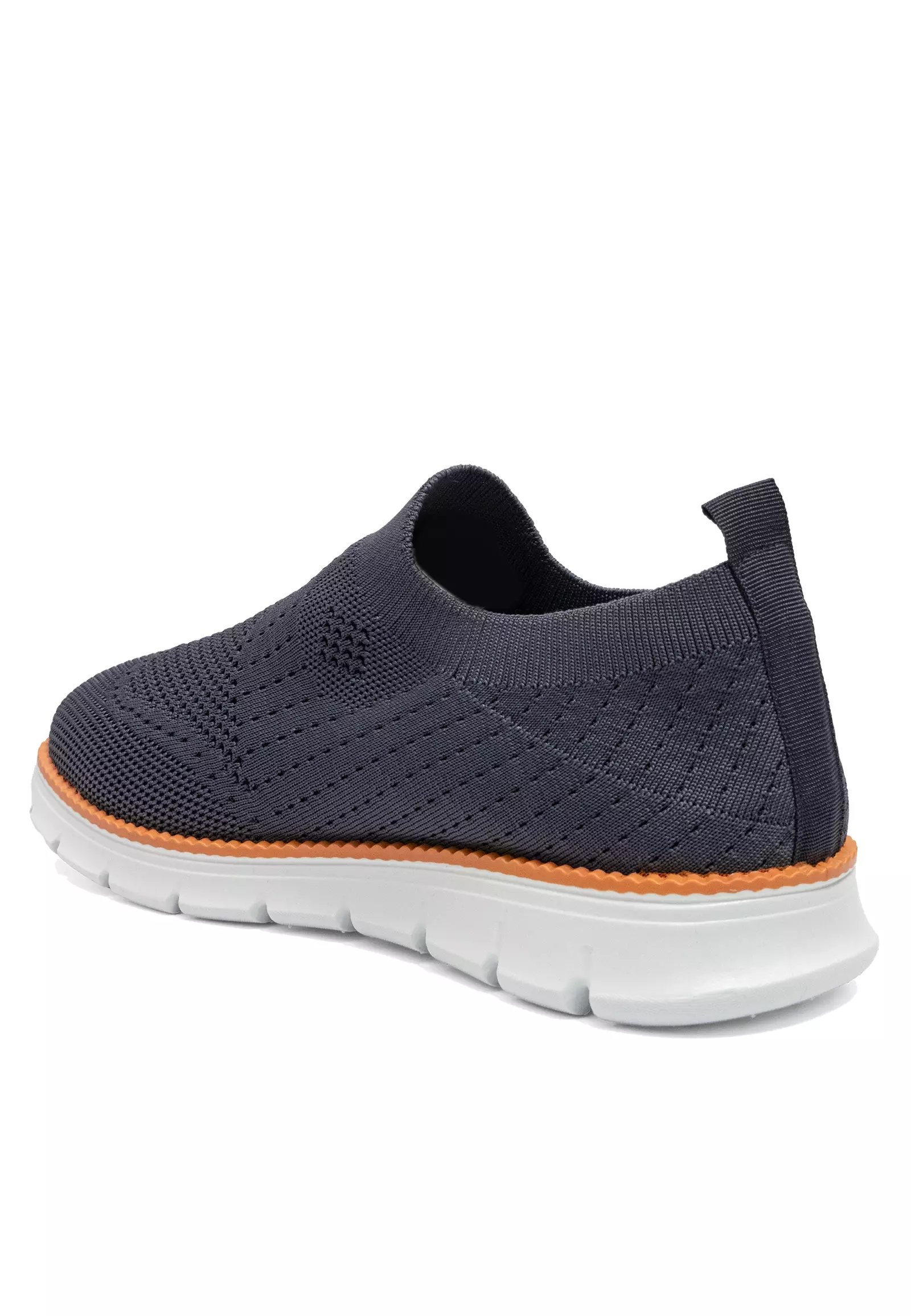 Dr. Kevin Sepatu Sport Pria Men Sneakers Sekolah Flyknit Non Tali Slip On 889-080