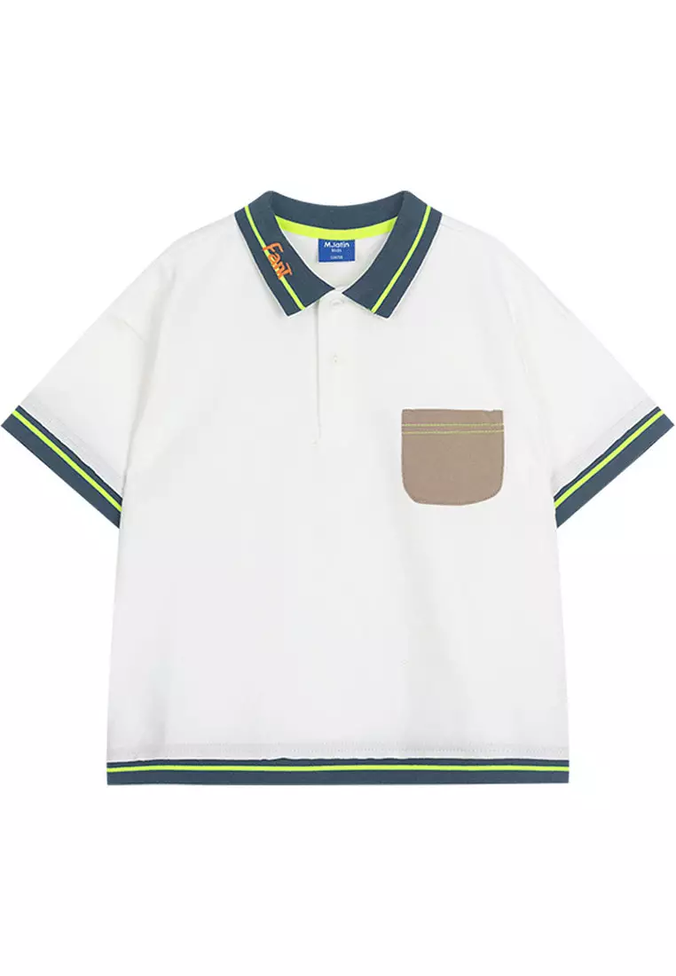 Polo T-Shirt With Front Pockets