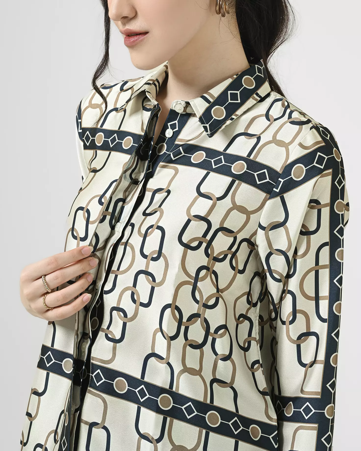 Geulis.id SHERLYN SHIRT - Gold