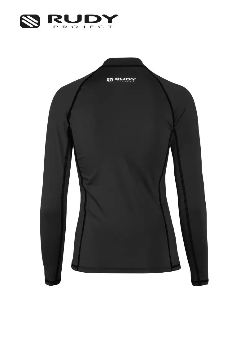 Falesia Women's Long Sleeve Rash Guard - Black