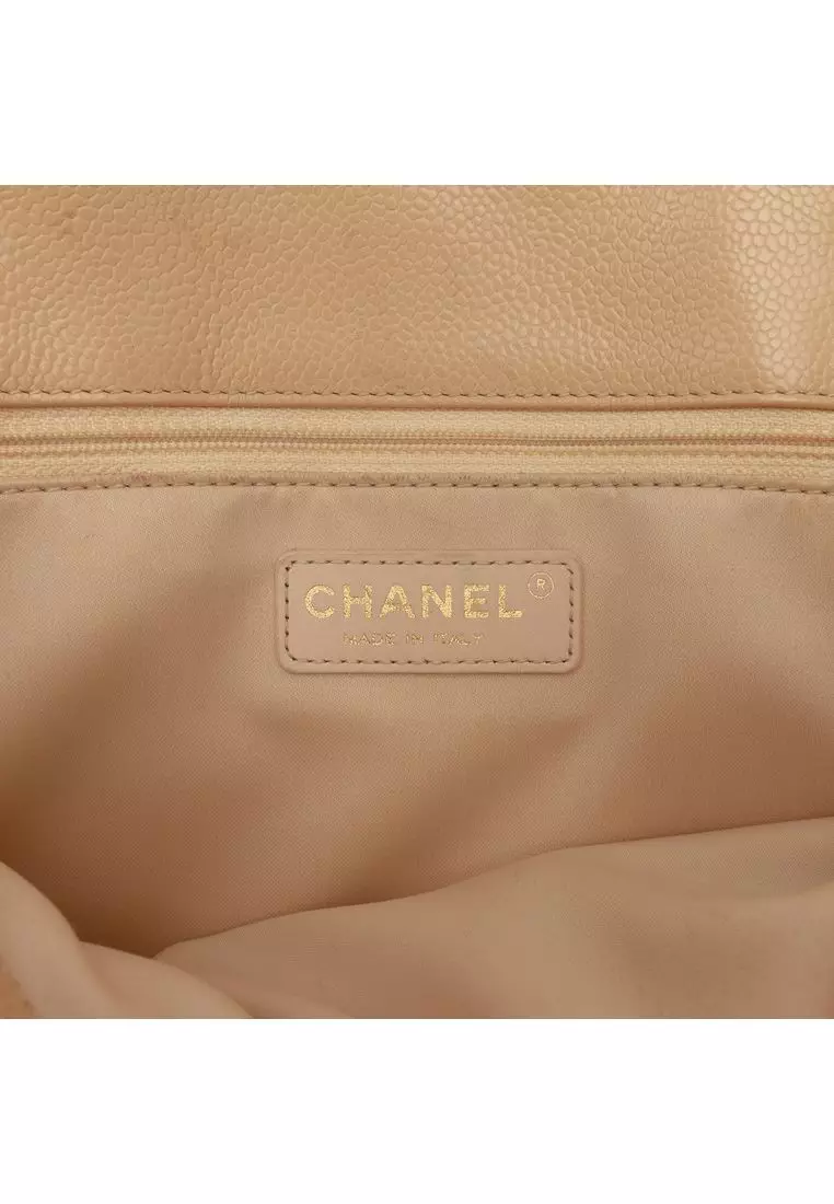 Pre-Loved Chanel Caviar Grand Shopping Tote