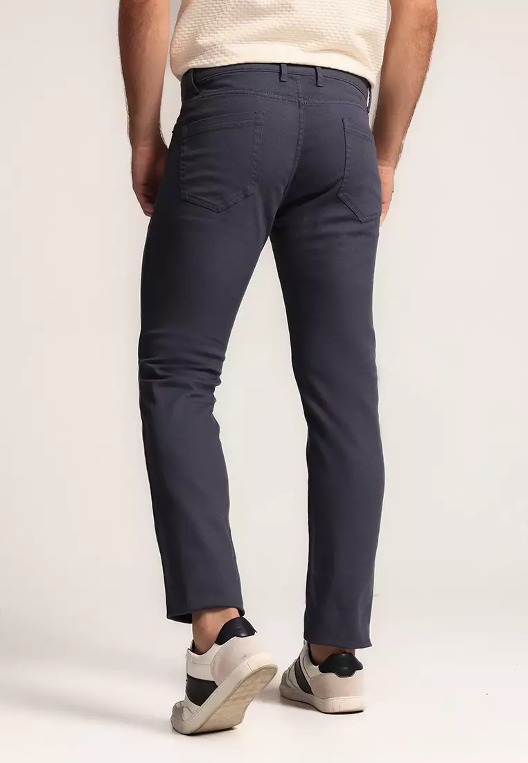 MOC - Celana Panjang Pria Willy - Teal Warna Teal