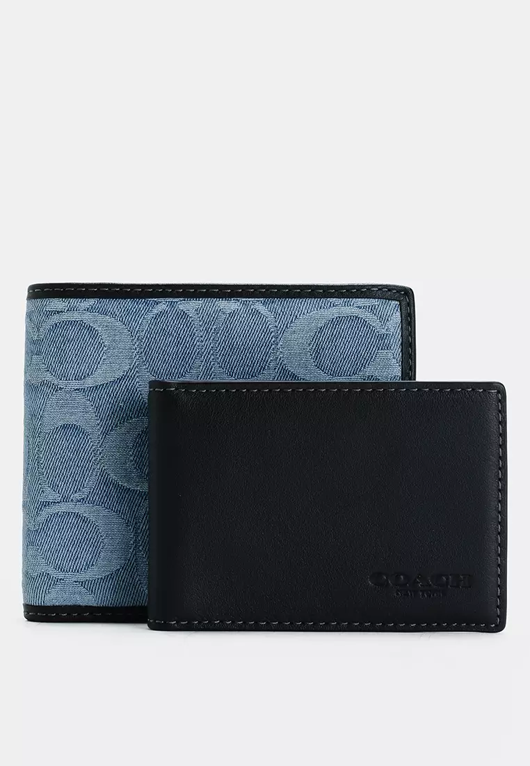 3-In-1 Wallet In Loved Signature Denim
