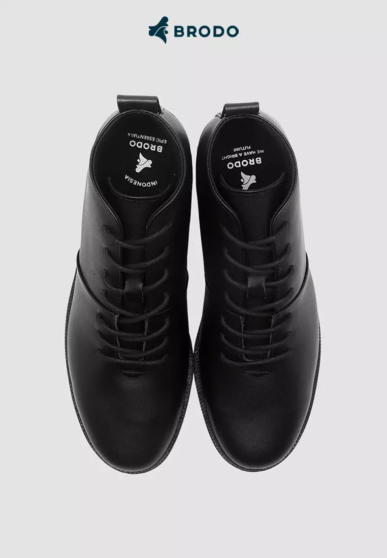 BRODO - Sepatu Signore Full Black
