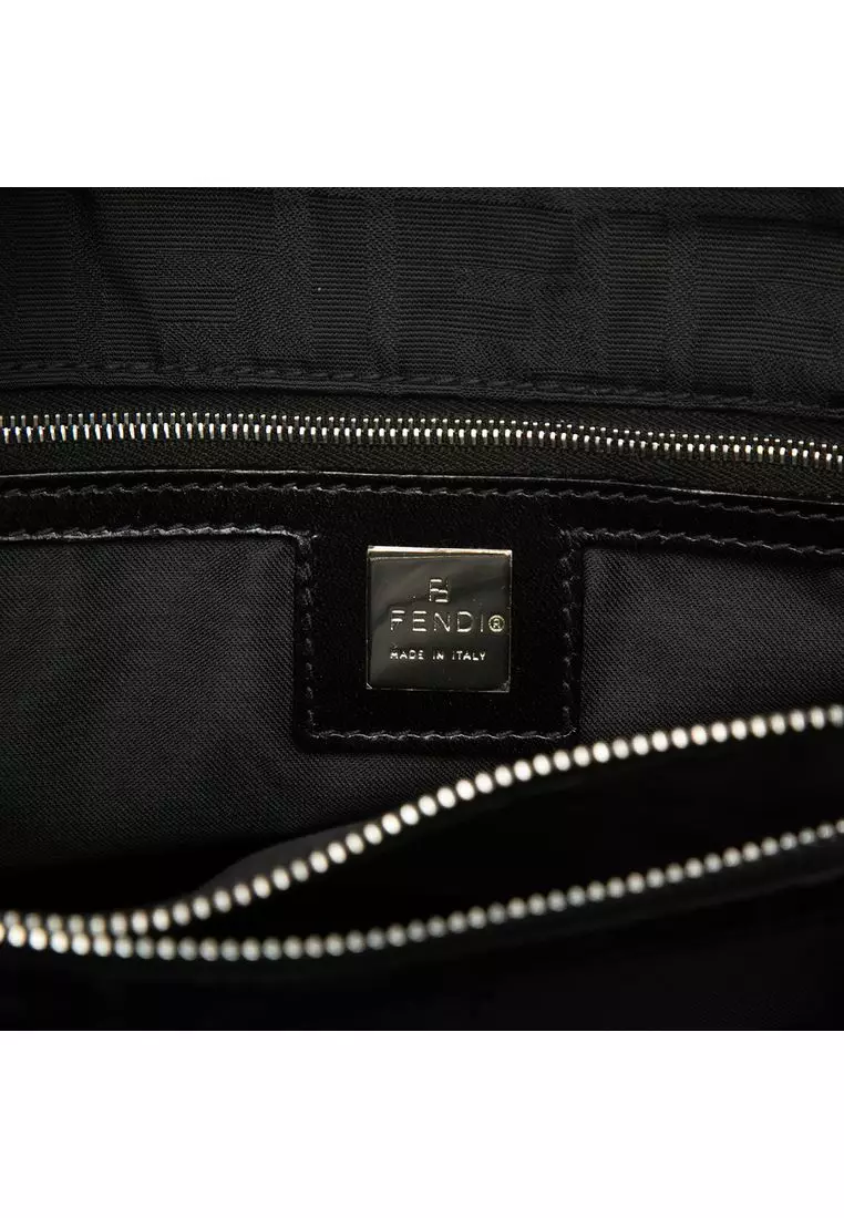 Pre-Loved Fendi Zucca Canvas Tote