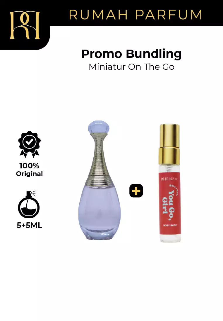 Promo Bundling - Miniatur On The Go 5 ML + 5 ML