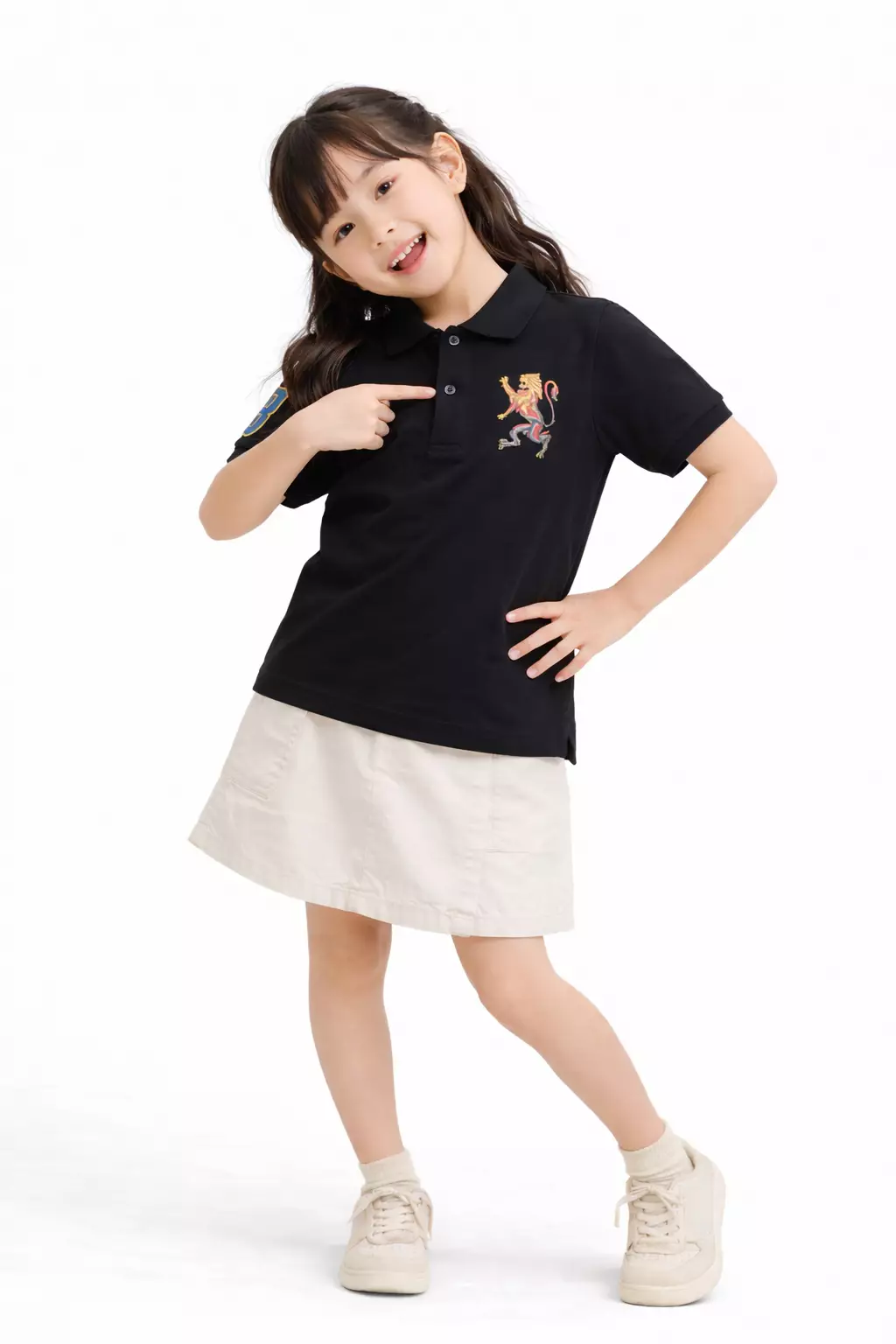 Giordano Junior Boys 3D Lion Polo 0301522290