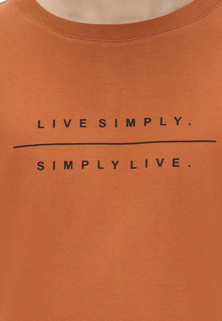 NX T-Shirt Cotton Combed Tebal Pria 207470031