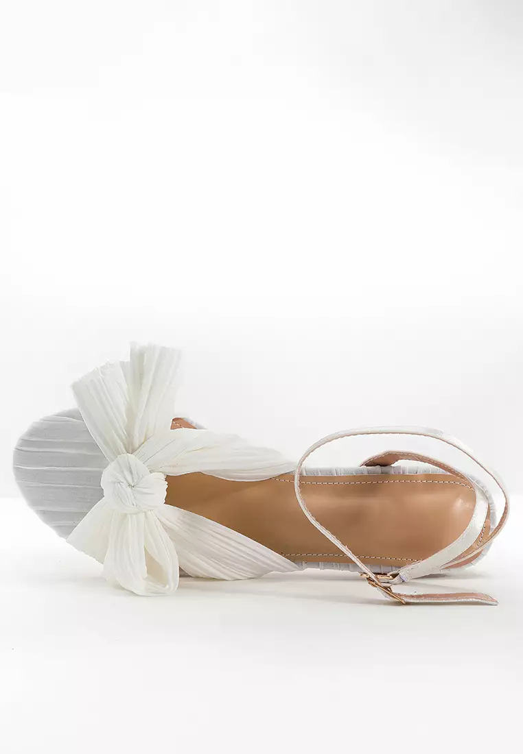 5CM Bowknot Strap Mid Heel Sandals WTY1199-1