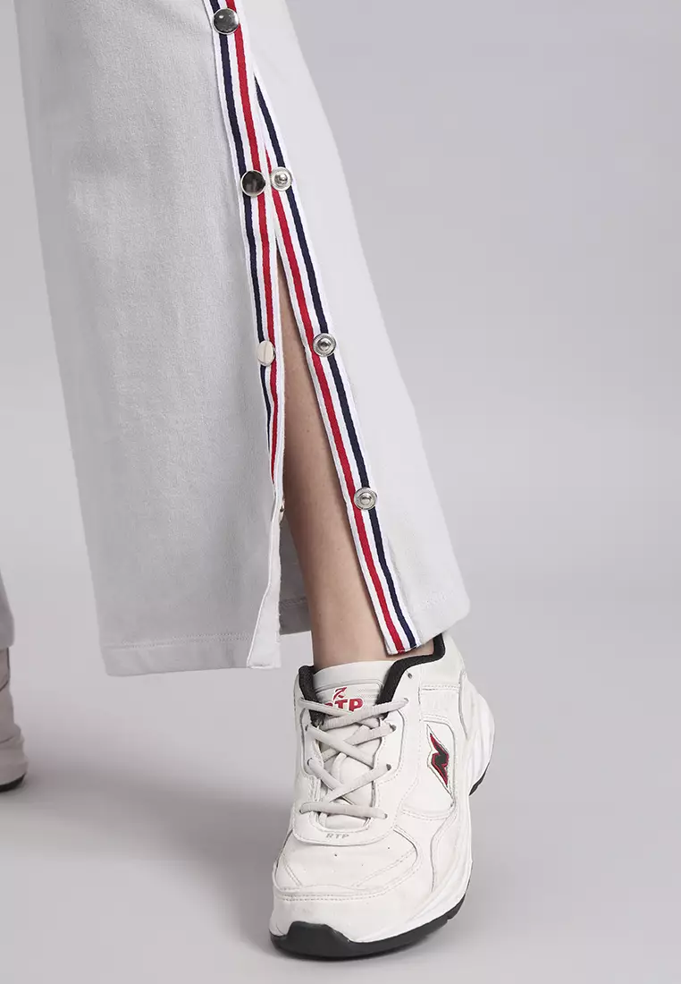 Women's Elevate Luxe Wide-Leg Performance Grey Pant