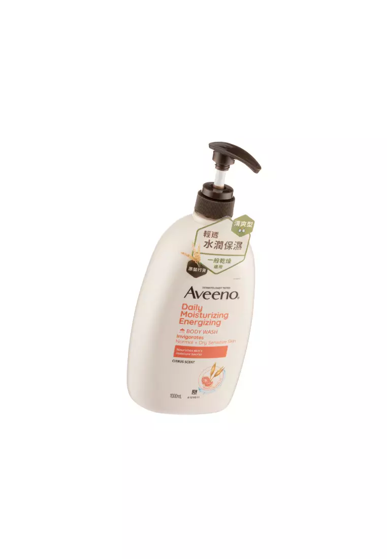 AVEENO Energizing Body Wash 1000ml