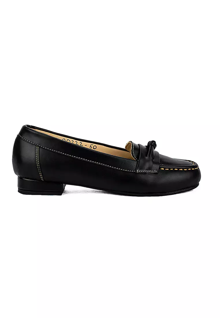 Discount on Cardam's Lifestyle  shoes - SKU: Eclc Olv 00222 Black Women Loafers