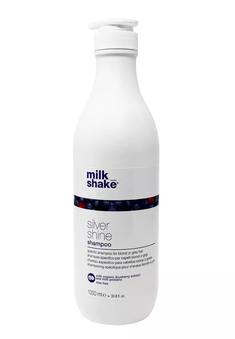 Jual Milk_Shake Milk_Shake Silver Shine Shampoo -1000 mL Original 2024 ...