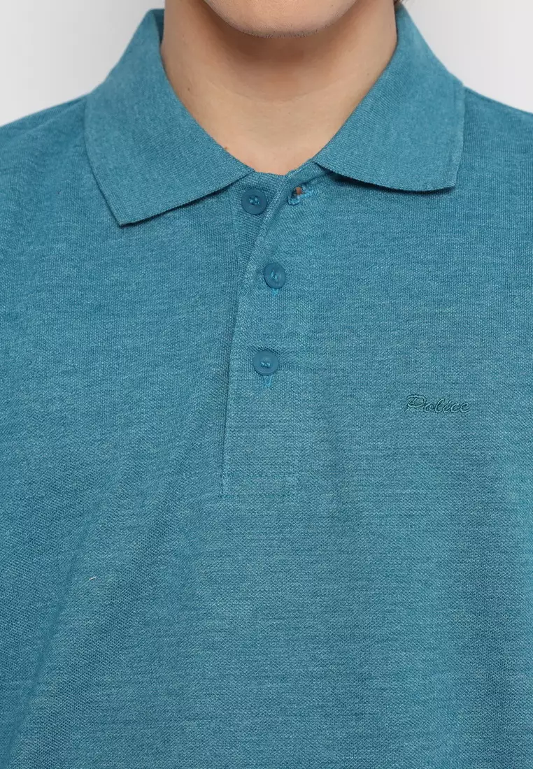 POLICE Polo Shirt Krah Polos Pria 207200291