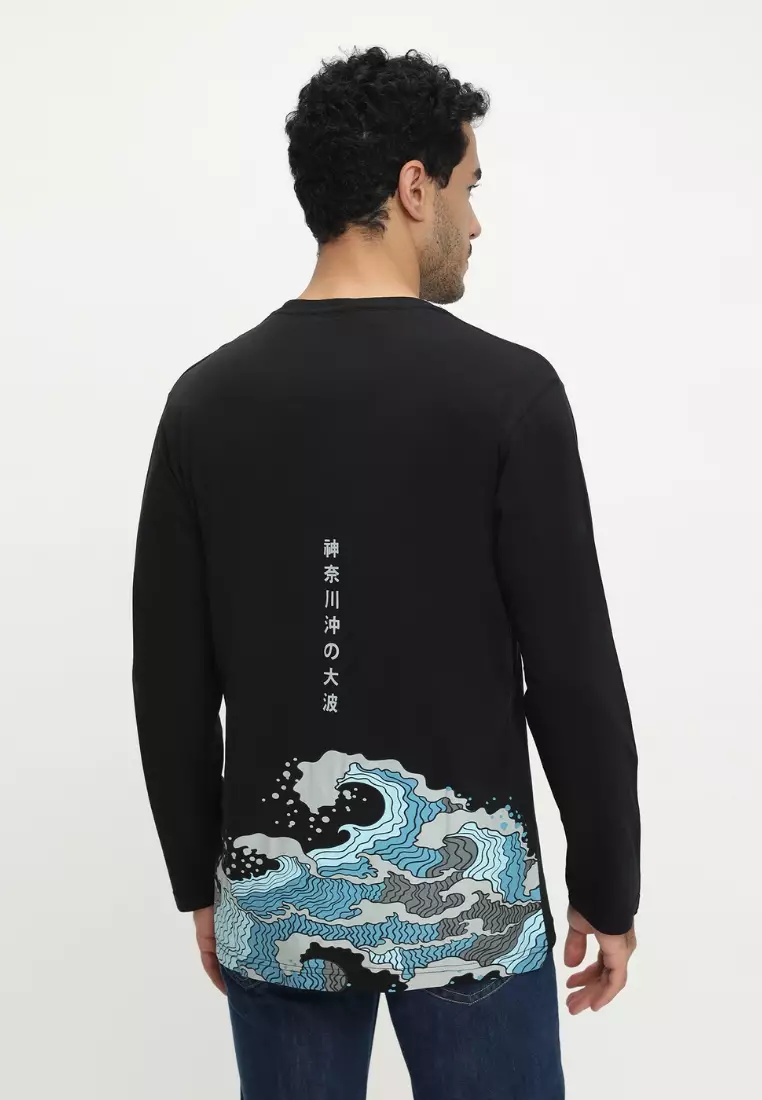 Buy 1 Get 1 T-Shirt Cotton Combed Lengan Panjang